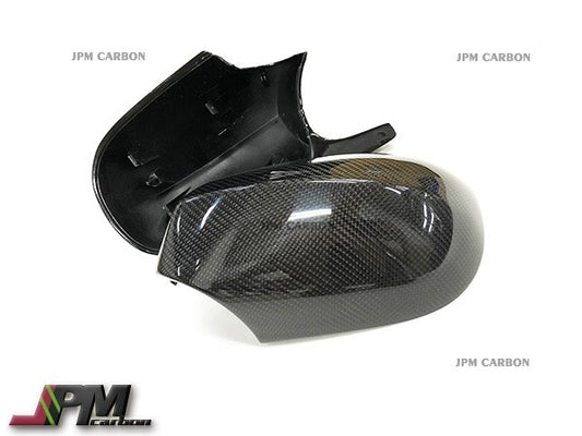 M3 Style Carbon Fiber Replacement Mirror Covers Fits For 2008-2010 BMW E92 E93 LCI Only