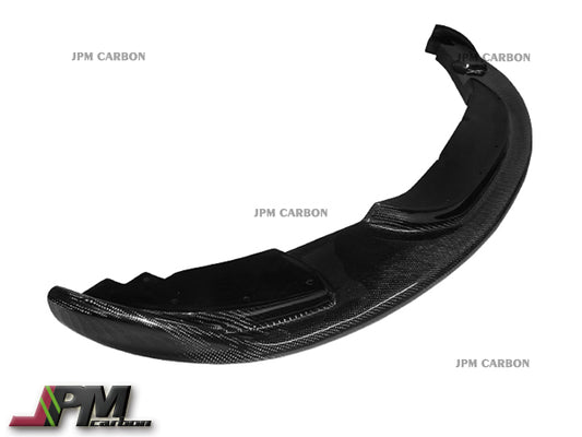 HM Style Carbon Fiber Front Bumper Add-on Lip Fits For 2008-2010 BMW E92 E93 Pre-facelift M-Sport Only
