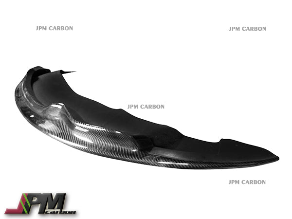 AK Style Carbon Fiber Front Bumper Add-on Lip Fits For 2011-2013 BMW E92 E93 LCI M-Sport Only