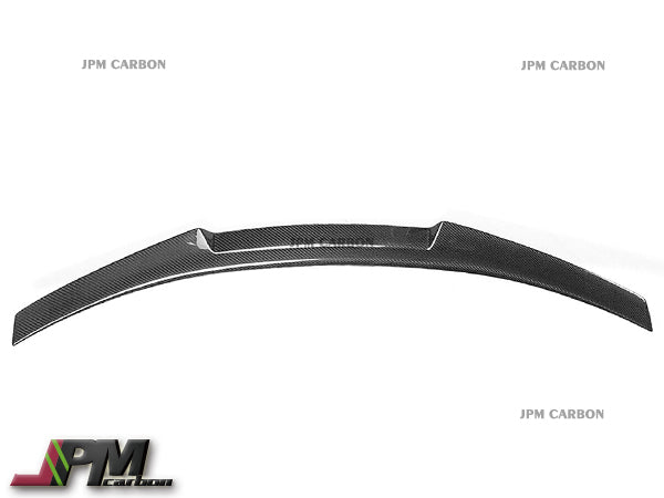 M4 Style Carbon Fiber Trunk Spoiler Fits For 2008-2013 BMW E92 3-Series Coupe Only