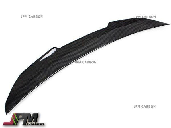 PSM Style Carbon Fiber Trunk Spoiler Fits For 2008-2013 BMW E92 3-Series Coupe Only