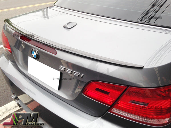 Performance Style Carbon Fiber Trunk Spoiler Fits For 2008-2013 BMW E93 3-Series Convertible Only