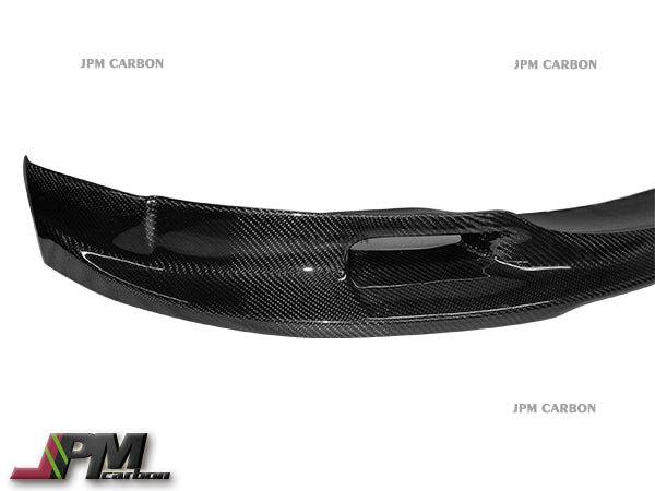 3D Style Carbon Fiber Front Bumper Add-on Lip Fits For 2008-2013 BMW E90 E92 E93 M3 Only