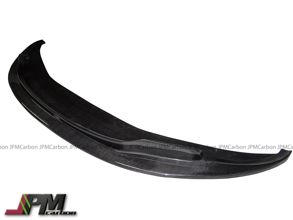 E Style Carbon Fiber Front Bumper Add-on Lip Fits For 2008-2013 BMW E90 E92 E93 M3 Only