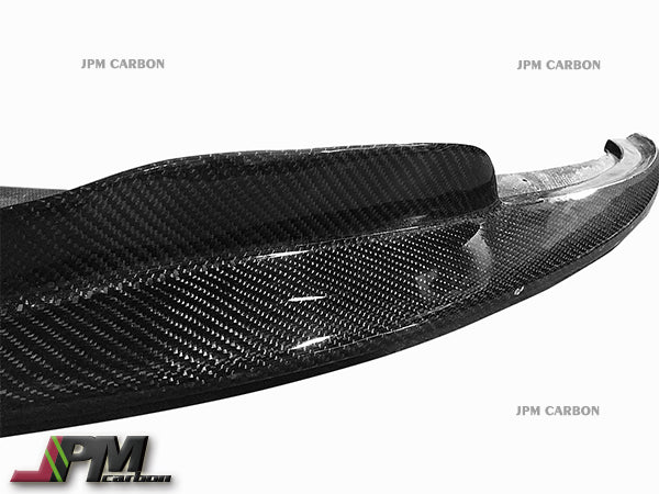 E Style Carbon Fiber Front Bumper Add-on Lip Fits For 2008-2013 BMW E90 E92 E93 M3 Only