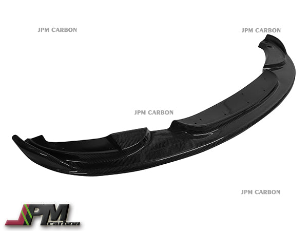 HM Style Carbon Fiber Front Bumper Add-on Lip Fits For 2008-2013 BMW E90 E92 E93 M3 Only