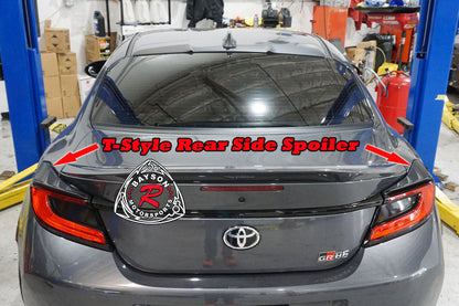 T Style Rear Side Spoiler For 2022-2026 Toyota GR86