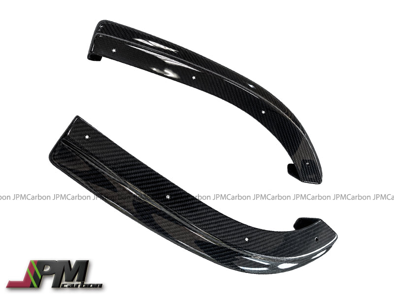 [JPMCarbon] Dry Carbon Damd Style Rear Bumper Splitter Lip Fits For 2006-2007 Mitsubishi EVO 9th Only