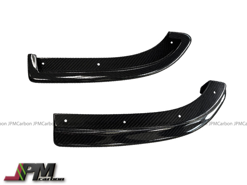 [JPMCarbon] Dry Carbon Damd Style Rear Bumper Splitter Lip Fits For 2006-2007 Mitsubishi EVO 9th Only