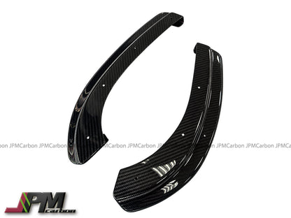 [JPMCarbon] Dry Carbon Damd Style Rear Bumper Splitter Lip Fits For 2006-2007 Mitsubishi EVO 9th Only