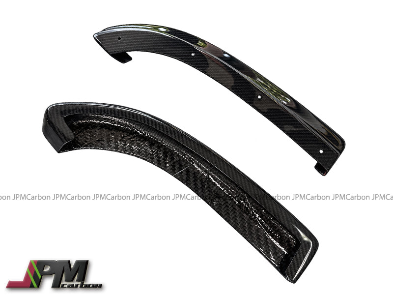 [JPMCarbon] Dry Carbon Damd Style Rear Bumper Splitter Lip Fits For 2006-2007 Mitsubishi EVO 9th Only