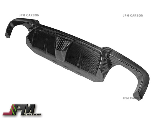 DP Style Carbon Fiber Rear Diffuser Fits For 2011-2016 BMW F10 M5 Only