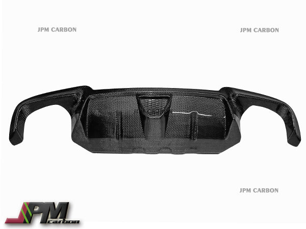 DP Style Carbon Fiber Rear Diffuser Fits For 2011-2016 BMW F10 M5 Only