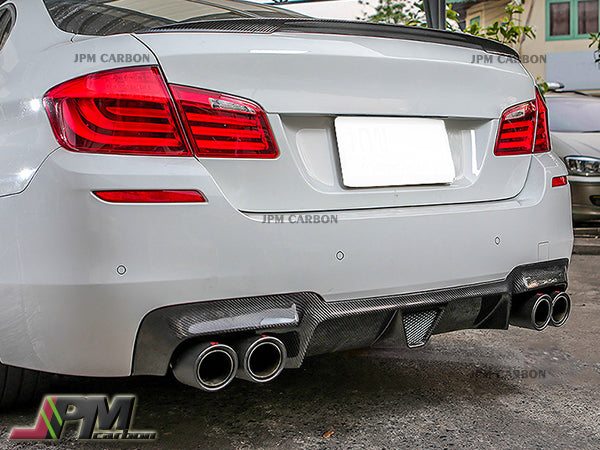 DP Style Carbon Fiber Rear Diffuser Fits For 2011-2016 BMW F10 M5 Only