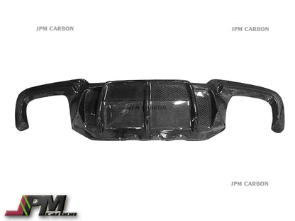 JP Style Carbon Fiber Rear Diffuser Fits For 2011-2016 BMW F10 M5 Only