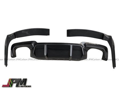 PSM Style Carbon Fiber Rear Diffuser Fits For 2011-2016 BMW F10 M5 Only