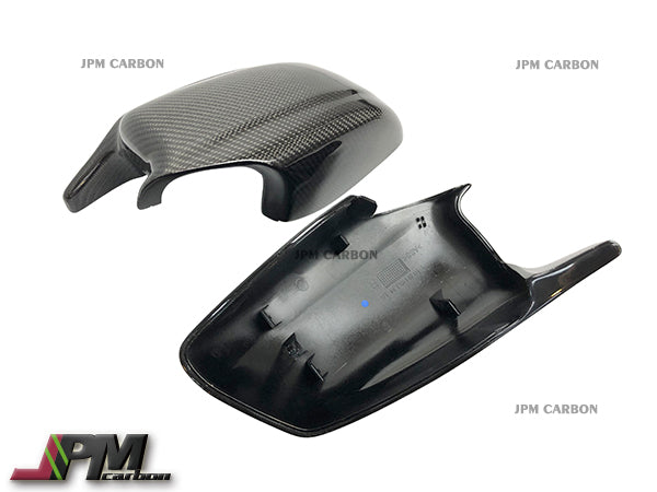M Style Carbon Fiber Replacement Mirror Covers Fits For 2010-2013 BMW F07 F10 F11 5-Series Pre-facelift Only