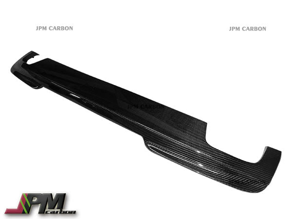 OEM Style Carbon Fiber Rear Diffuser (For Quad Exhaust Tips) Fits For 2011-2015 BMW F10 5-Series M-Sport Only