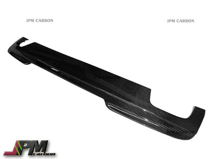 OEM Style Carbon Fiber Rear Diffuser (For Quad Exhaust Tips) Fits For 2011-2015 BMW F10 5-Series M-Sport Only