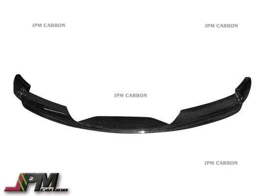 3D Style Carbon Fiber Front Bumper Add-on Lip Fits For 2011-2016 BMW F10 5-Series M-Sport Package Only