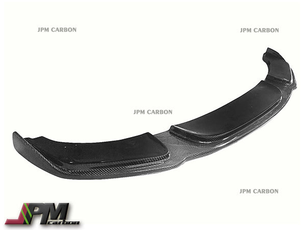 HM Style Carbon Fiber Front Bumper Add-on Lip Fits For 2011-2016 BMW F10 5-Series M-Sport Package Only
