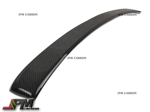 AC Style Carbon Fiber Roof Spoiler Fits For 2011-2016 BMW F10 5-Series Sedan Only