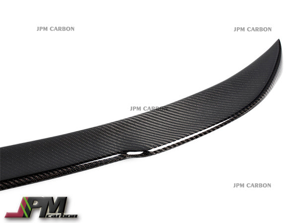 CS Style Carbon Fiber Trunk Spoiler Fits For 2011-2016 BMW F10 5-Series Sedan Only