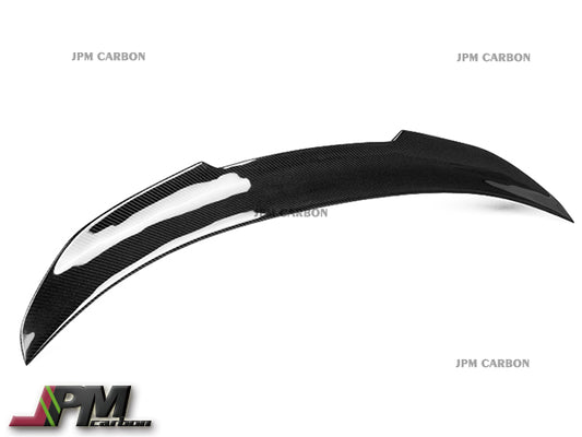 PSM Style Carbon Fiber Trunk Spoiler Fits For 2012-2018 BMW F13 6-Series Coupe Only