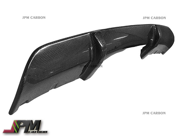 P Style Carbon Fiber Rear Diffuser Fits For 2014-2018 BMW F15 X5 M-Sport Only