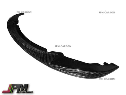 3D Style Carbon Fiber Front Bumper Add-on Lip Fits For 2012-2014 BMW F20 F21 1-Series M-Sport Only