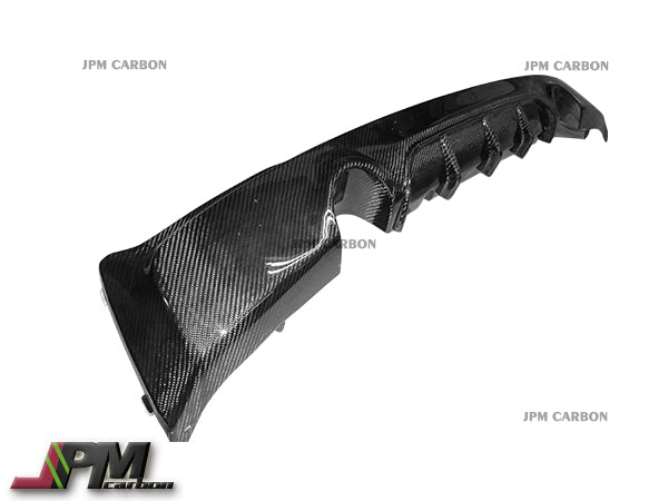 P Style Carbon Fiber Rear Diffuser Fits For 2014-2021 BMW F22 M-Sport Only