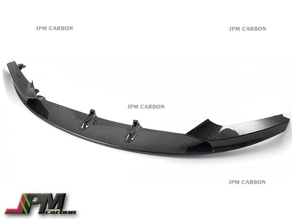 Performance Style Carbon Fiber Front Bumper Add-on Lip Fits For 2014-2021 BMW F22 M-Sport Only