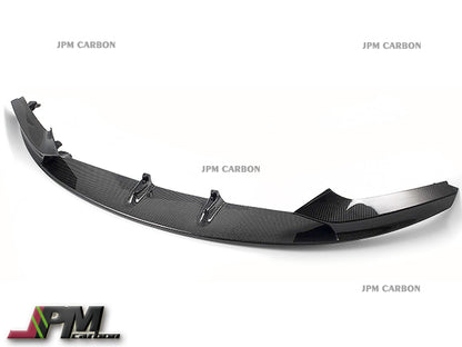 Performance Style Carbon Fiber Front Bumper Add-on Lip Fits For 2014-2021 BMW F22 M-Sport Only