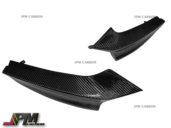 [JPMCarbon] Performance Style Carbon Fiber Front Bumper Add-on Splitter Lips Fits For 2014-2021 BMW F22 M-Sport Only