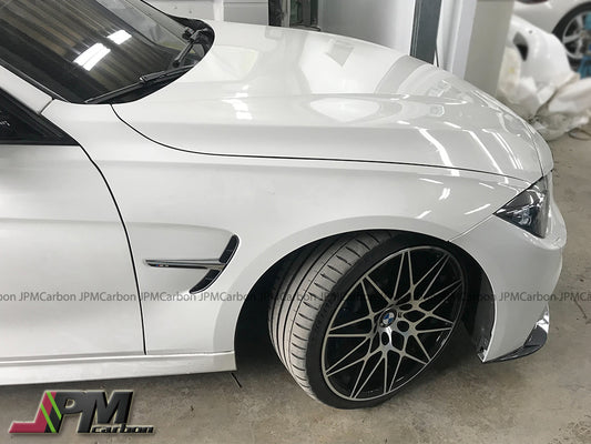 [JPMCarbon] M3 Style Steel Replacement Fenders Fits For 2012-2018 BMW F30 3 Series Only