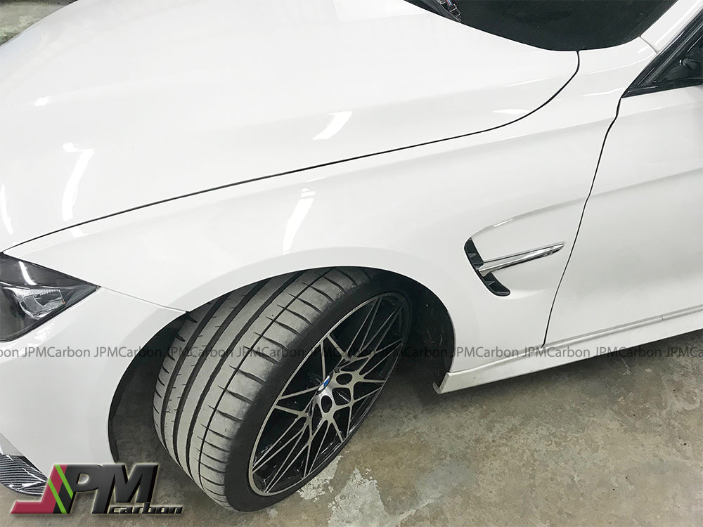 [JPMCarbon] M3 Style Steel Replacement Fenders Fits For 2012-2018 BMW F30 3 Series Only