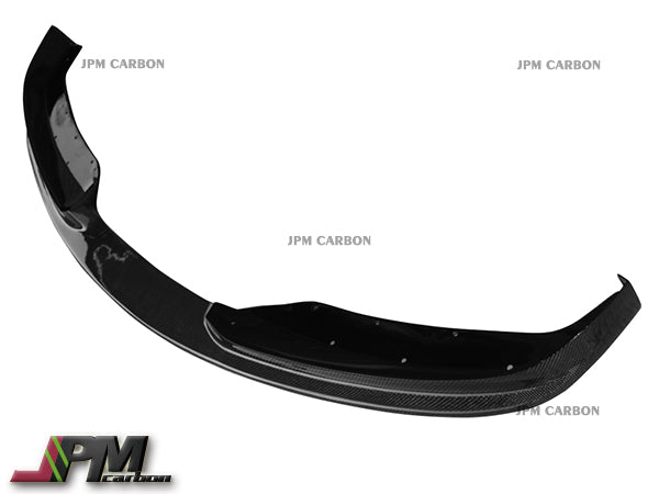 HM Style Carbon Fiber Front Bumper Add-on Lip Fits For 2012-2014 BMW F30 with Standard Package Only