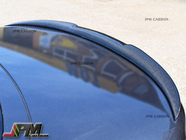 M4 Style Carbon Fiber Trunk Spoiler Fits For 2014-2020 BMW F33 4-Series Convertible Only的副本