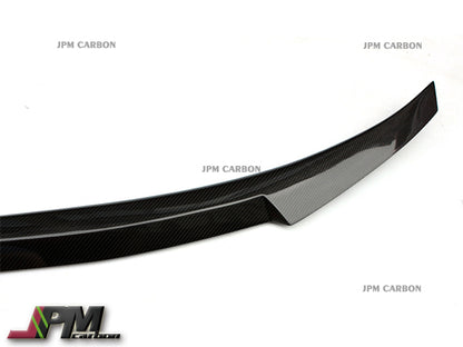 M4 Style Carbon Fiber Trunk Spoiler Fits For 2014-2020 BMW F36 4-Series Gran Coupe Only