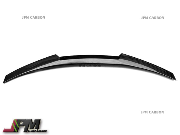 M4 Style Carbon Fiber Trunk Spoiler Fits For 2014-2020 BMW F36 4-Series Gran Coupe Only