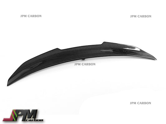 PSM Style Carbon Fiber Trunk Spoiler Fits For 2014-2020 BMW F36 4-Series Gran Coupe Only