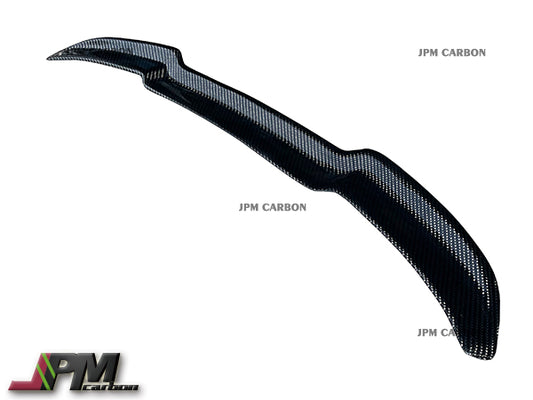 MX Style Carbon Fiber Trunk Spoiler Fits For 2020-2023 BMW F40 1-Series