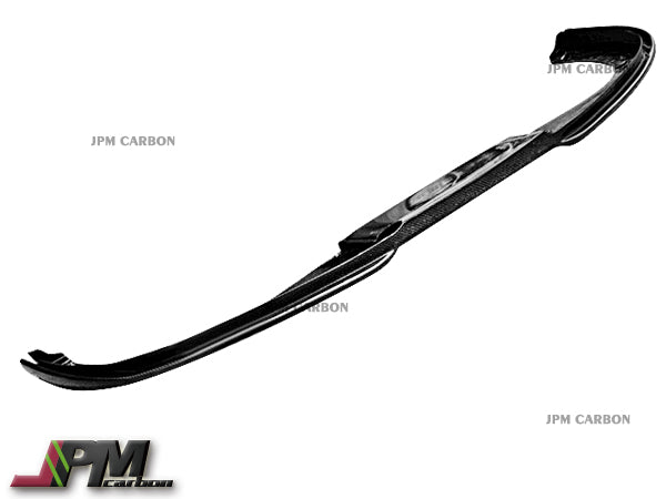 HM Style Carbon Fiber Front Bumper Add-on Lip Fits For 2004-2009 Ferrari F430 Only