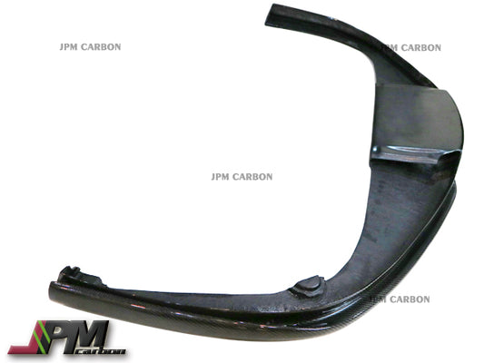 HM Style Carbon Fiber Front Bumper Add-on Lip Fits For 2004-2009 Ferrari F430 Only