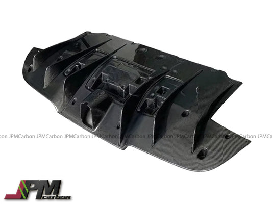 NV Style Dry Carbon Fiber Rear Diffuser Fits For 2015-2019 Ferrari 488 GTB / Spider
