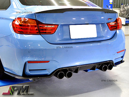 3D Style Carbon Fiber Rear Diffuser Fits For 2014-2020 BMW F80 M3 & F82 M4 Only