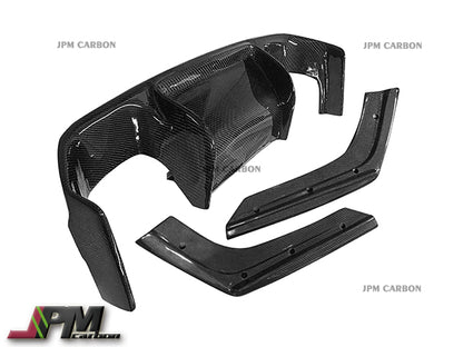 DP Style Carbon Fiber Rear Diffuser (3pcs) Fits For 2014-2020 BMW F80 M3 & F82 M4 Only