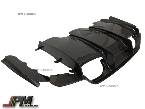 PSM Style Carbon Fiber Rear Diffuser (4pcs) Fits For 2014-2020 BMW F80 M3 & F82 M4 Only