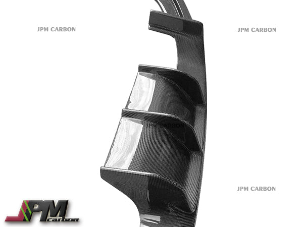 V Style Carbon Fiber Rear Diffuser (1pcs) Fits For 2014-2020 BMW F80 M3 & F82 M4 Only