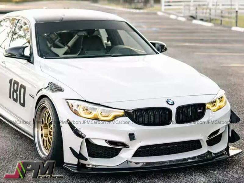 [JPMCarbon] Dry Carbon Front Bumper Air Intake Ducts fit for BMW F80 M3 / F82 / F83 M4 GT4